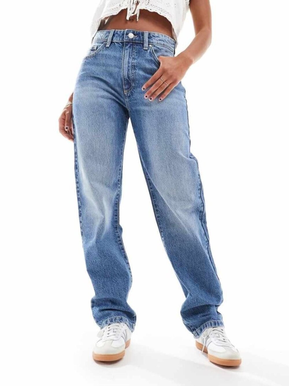 Cotton On Original Straight Jean Womens Size 36 Dream Blue 100% Cotton NWT